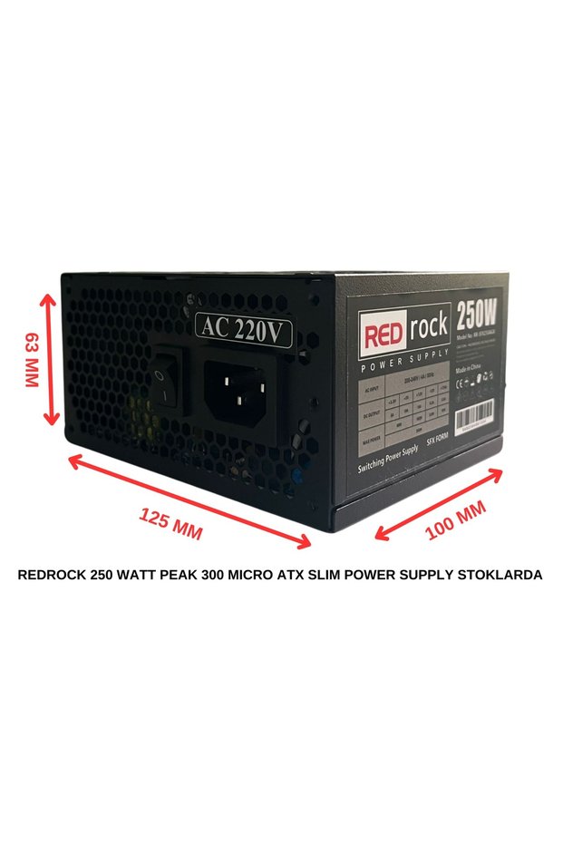 Redrock Rr-Sfx250Agx 250W Slim Power Supply