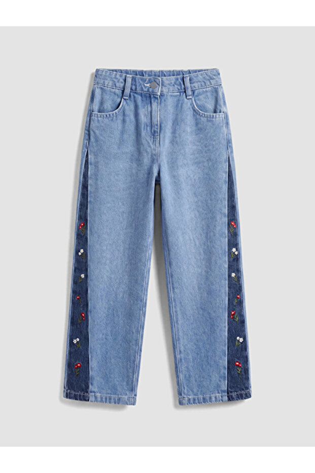 Wide Leg Girls' Jean Pants for Style Seekers from Uzg Store