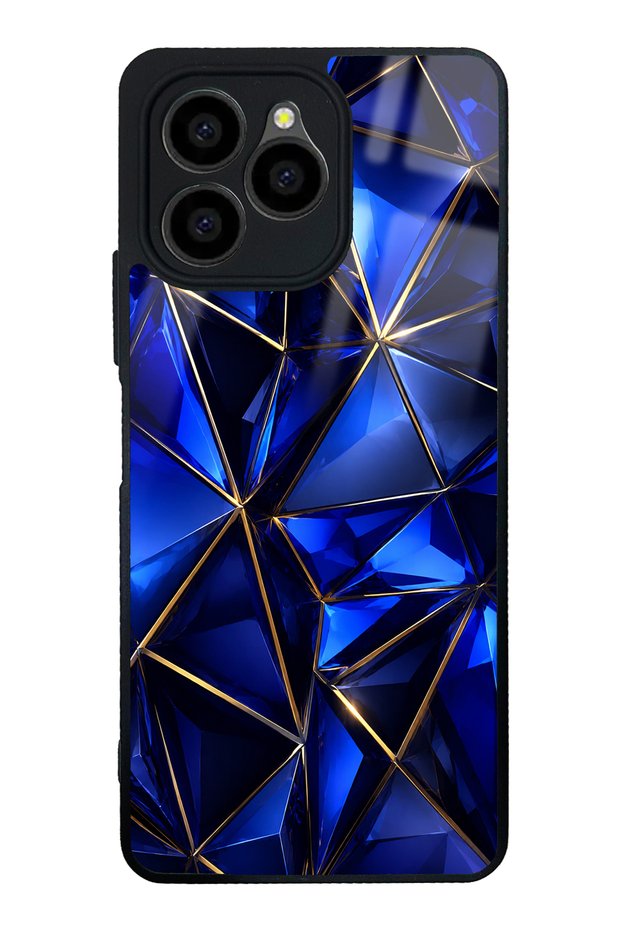 Omix X6 Glossy Phone Case with Sapphire Crystal Edge Design