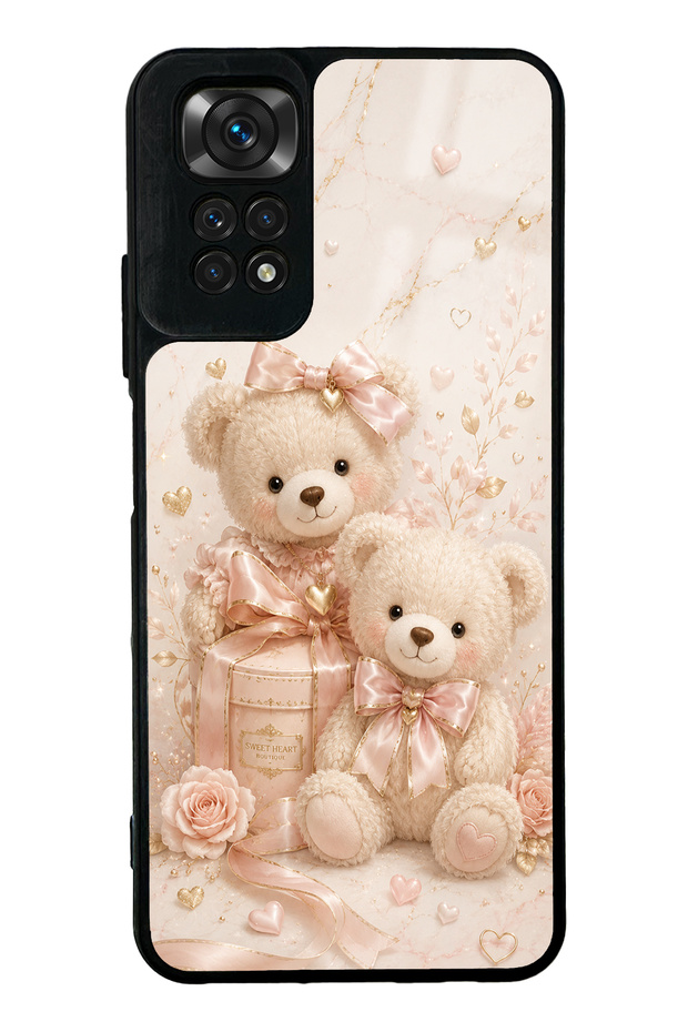 Xiaomi Redmi Note 11S Sweetheart Teddy Design Glossy Phone Case