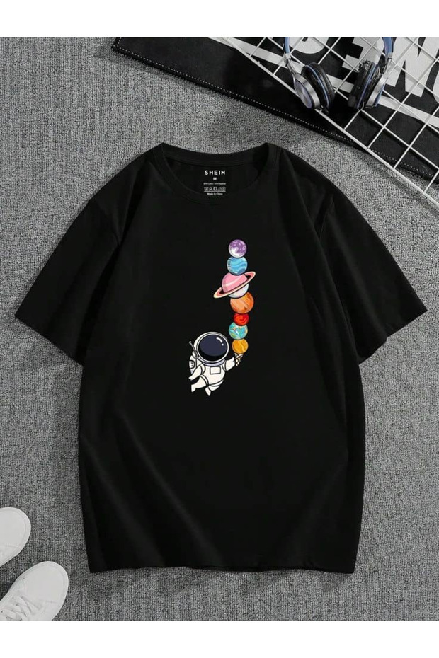 Unisex Printed oversized T-shirt