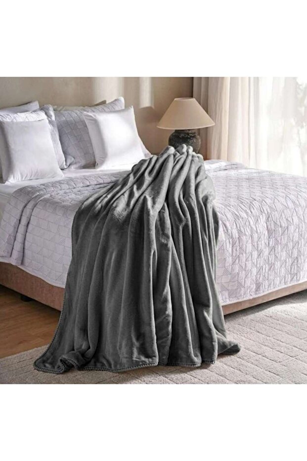 Warmwhisper Chenile Blanket 150x200cm - Grey