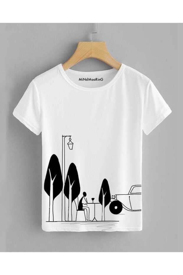 Unisex Colorful Oversize Printed T-Shirt Streetwear Comfortable Fit Daily Premium