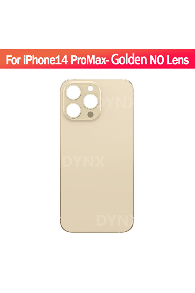 For 14ProMax Golden Back Glass For IPhone14 Pro Max Back Cover Glass Fast Replacement Housing IPhone