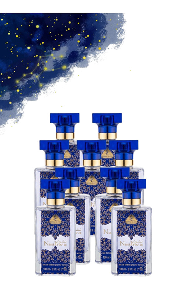 9 قطع من عطر ناشوا 100 مل