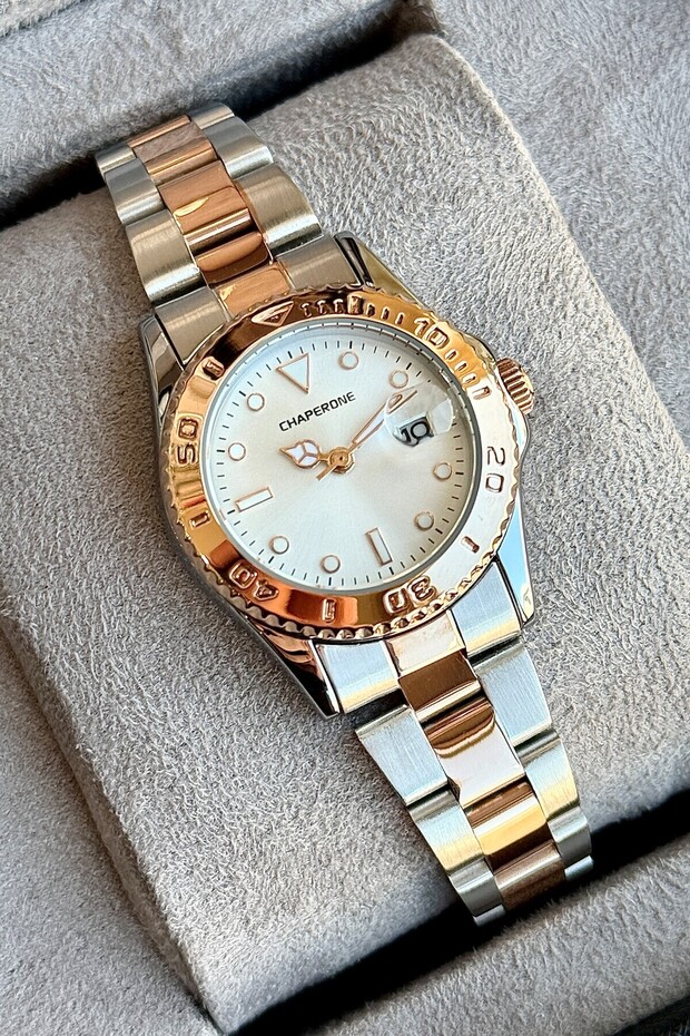 Ch017L Women's Wristwatch with Steel Strap