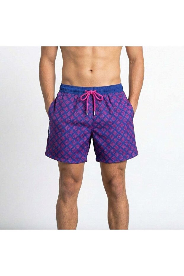 Board Short Elements (Purple/Pink)