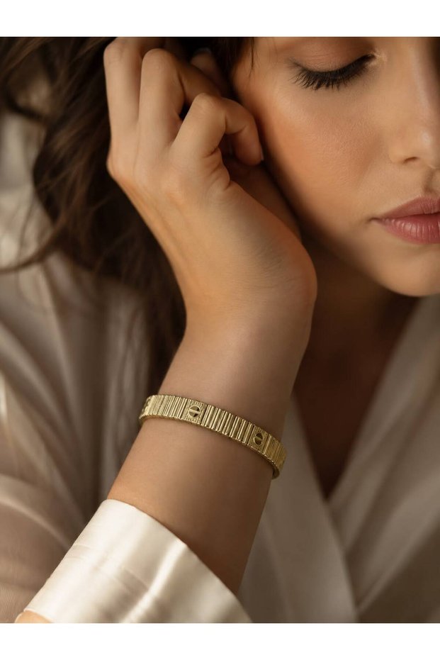 Premium Stainless Steel Flexible Italian Model Unisex Bracelet