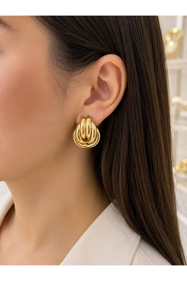 Gold Küpe