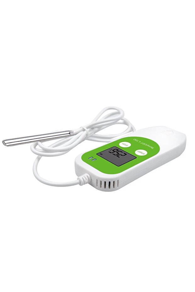 مسجل بيانات درجة الحرارة داتا لوجر data logger tempu07L100 مع حساس خارجي لدرجة 100- تحت الصفر استخدام متعدد - 4