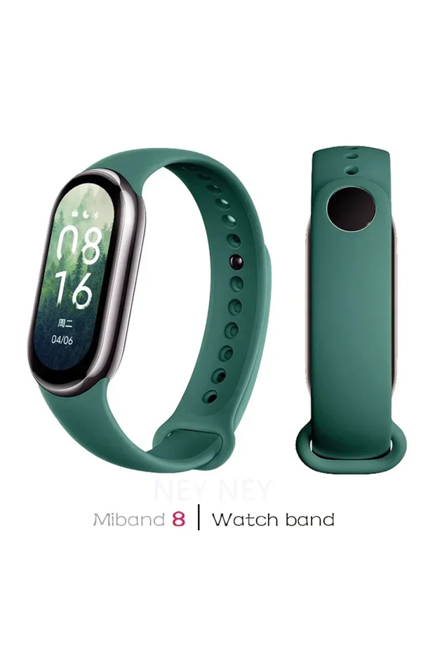 For Mi Band 9 6 meditation green Sport Watch band For Xiaomi Mi band 10-NFC Strap Replacement miband