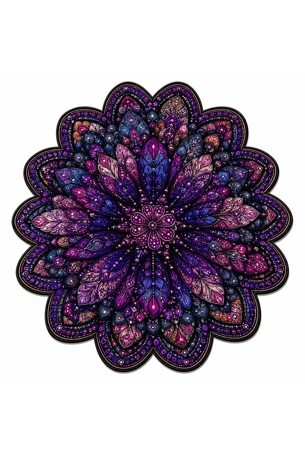 Dora Fish Theme Patterned Modern Woven Base Decorative Carpet Sdtamour4034