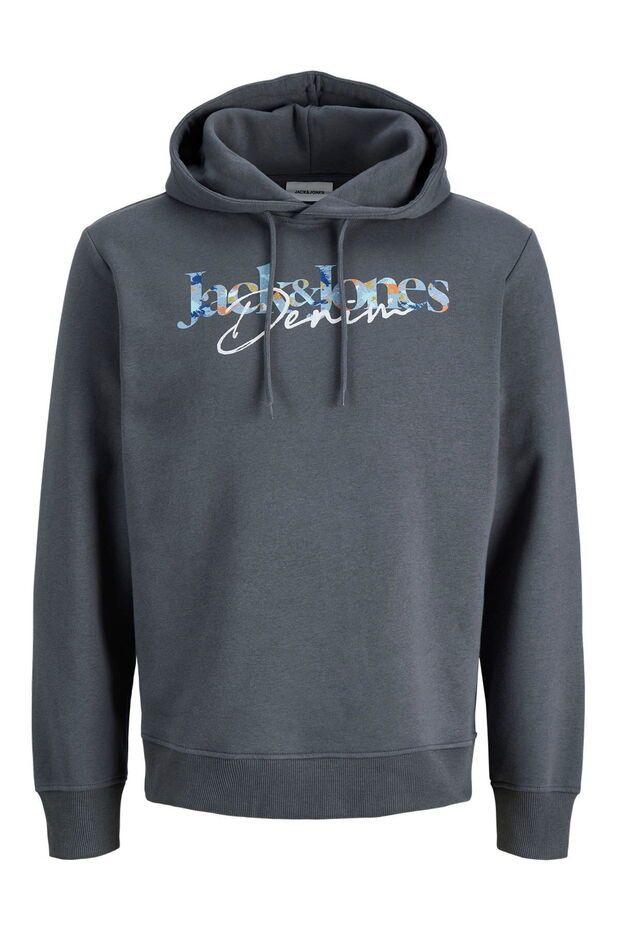 Men's Chest Printed Hooded Sweatshirt - Tom