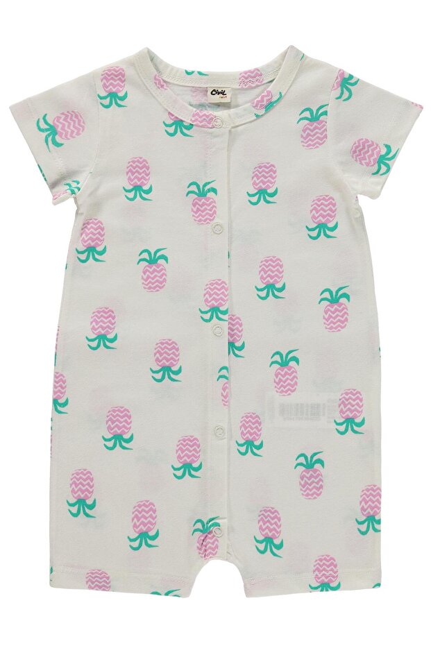 Ananas Empirme 6-18 Months Jumpsuit - Ecru
