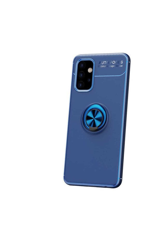 Silicone Ravel Cover with Rotatable Ring Stand for Samsung Galaxy A32 4g Compatible Mobile Phone