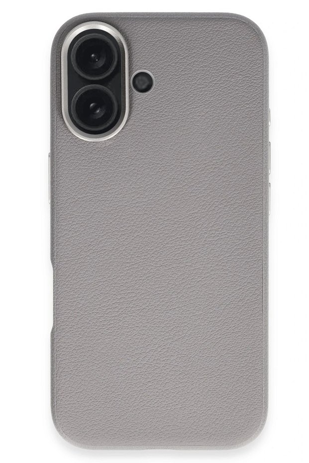 Aconcept iPhone 16 Wonder Leather Magsafe Cover - (105919) Titan Gray