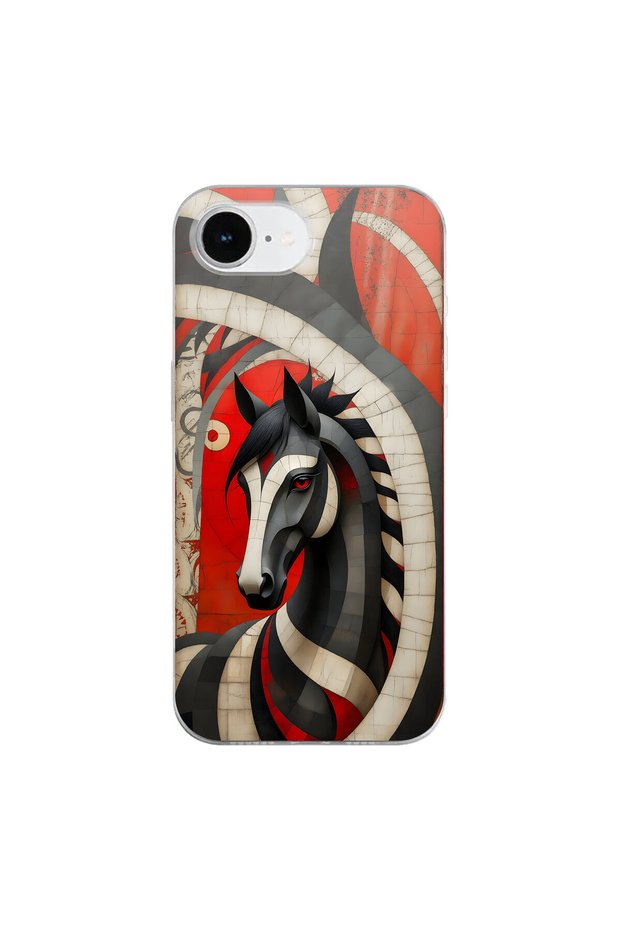 iPhone 16E Compatible Table 5 Design Transparent Case