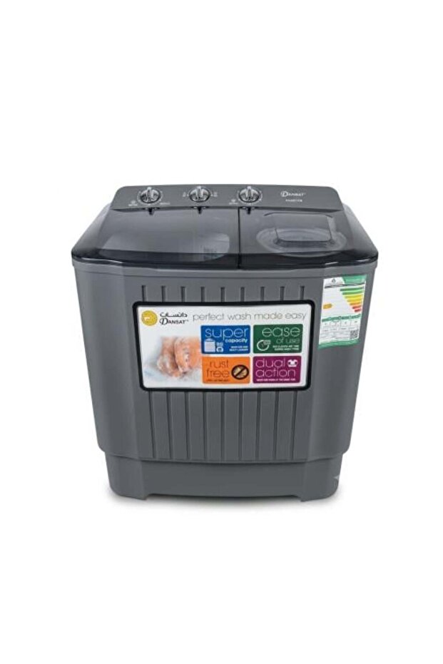 Twin Tub Washing Machine 5 Grey - DAN51TW-G