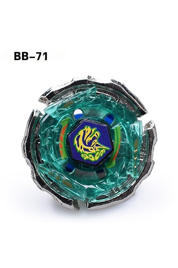 BB71 4D Single Metal Fusion Spinning Top, Durable Battle Gyro Toy with Random Parts