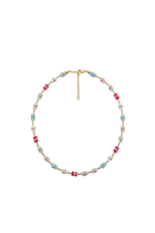 Astera Collection Candy Necklace Colorful