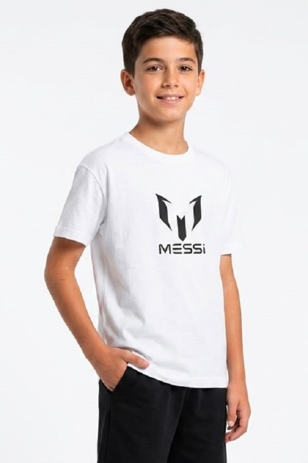 Unisex Children's Printed Oversize T-Shirt Crew Neck Casual Summer Wear