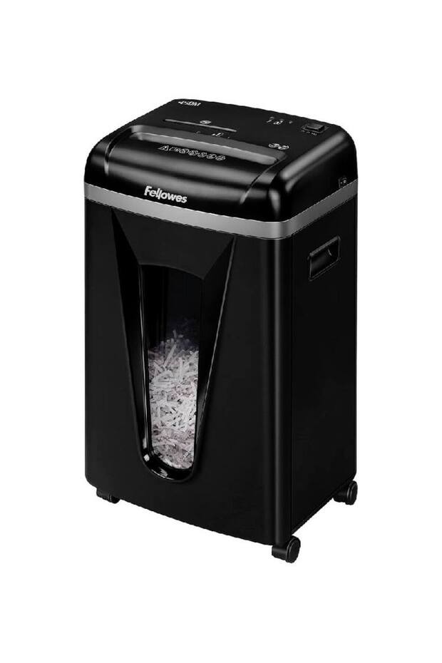 Powershred 450M Micro-Cut Office Shredder | P-5 Security | 9-Sheet Capacity | 22L Bin | Jam Proof