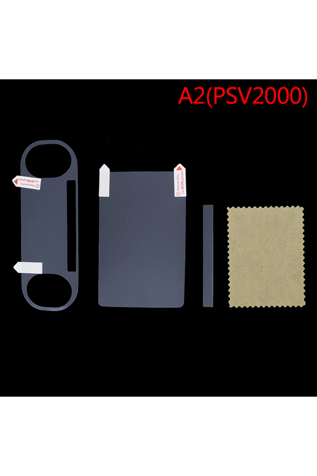 A2PSV2000 واقي شاشة أمامي وخلفي شفاف لجهاز PS Vita PSV1000/2000