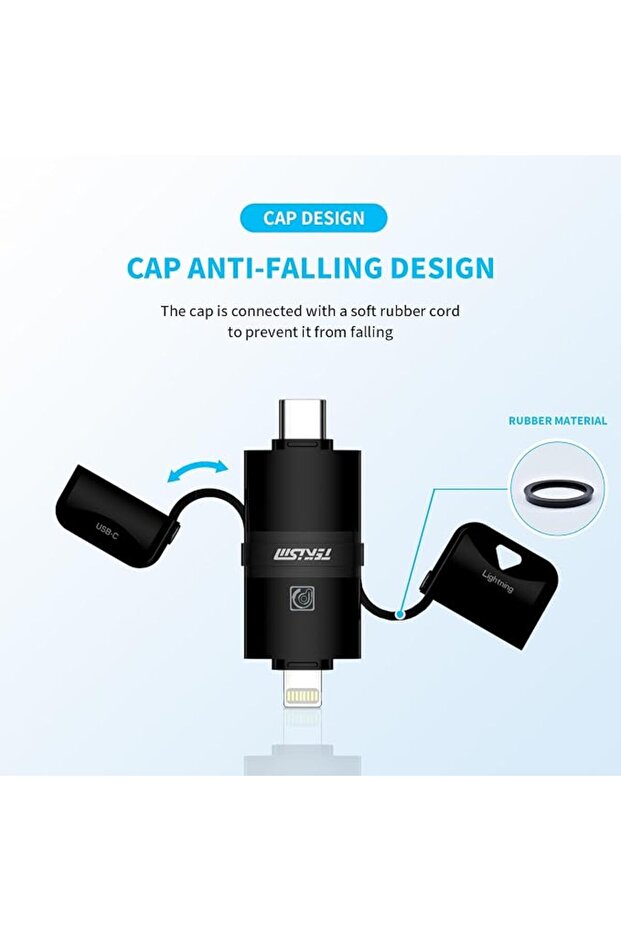 ذاكرة فلاش USB معتمدة من MFi بسعة 128 جيجابايت للآيفون، ذاكرة USB محمولة عالية السرعة