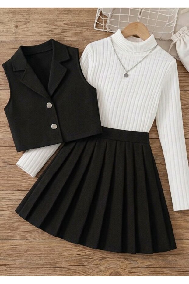 Girl's 3-Piece Combination Woven Set New Season