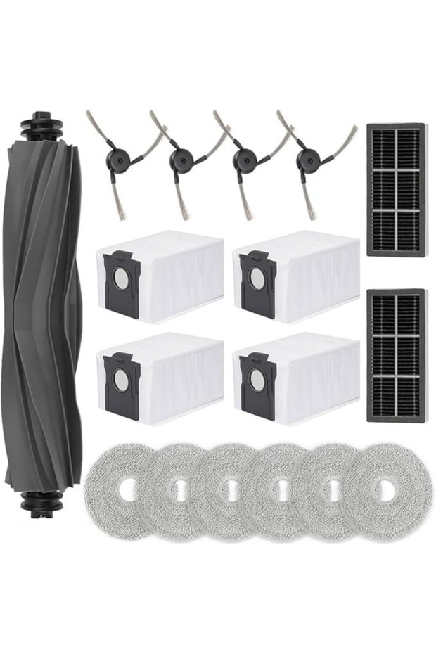 17-piece Geschikt voorDreame PRO/X40Ultra/L40 Ultra robotic vacuum cleaner accessory set