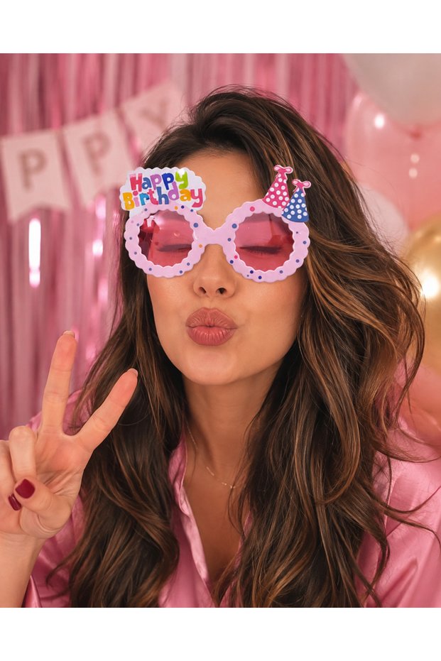 Can Süs Birthday Glasses