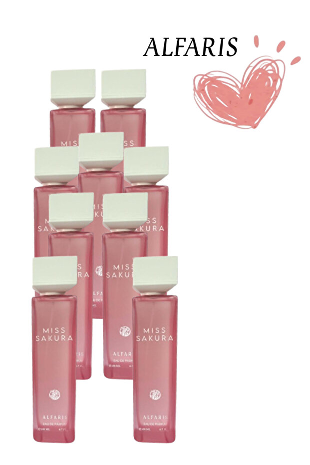 9 قطع من عطر ميس ساكورا 200 مل