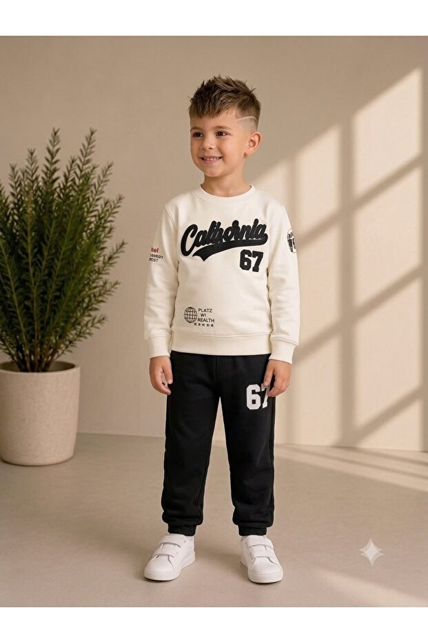 Men's child bottom top set