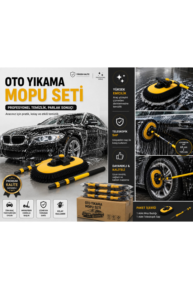 oto yıkama bakım set