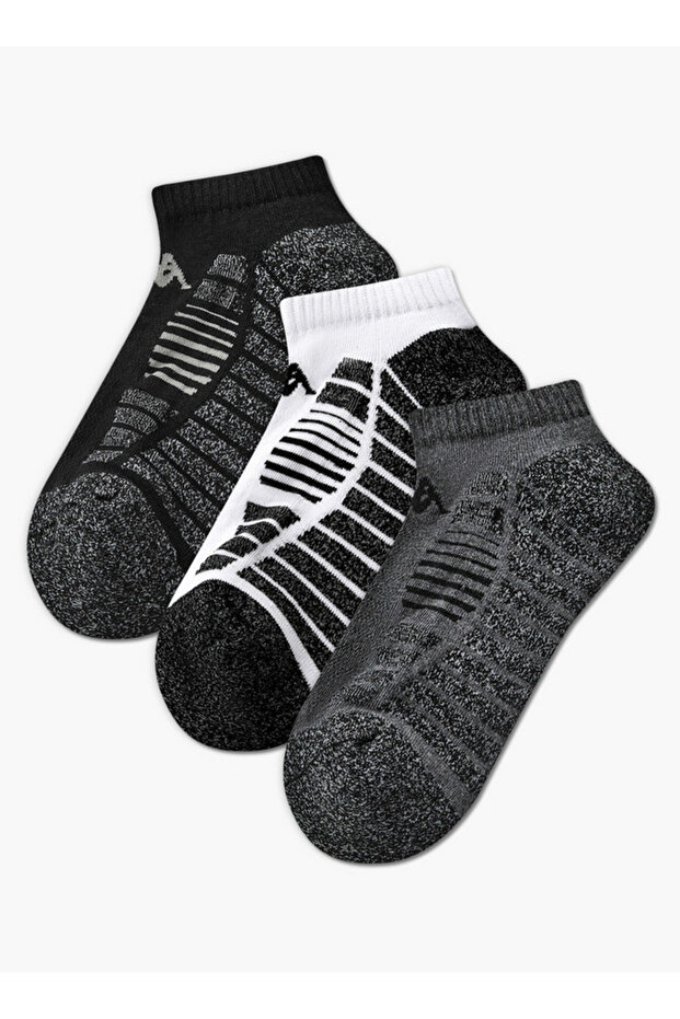3PK MEN ANKLE SOCKS HALF TERRY