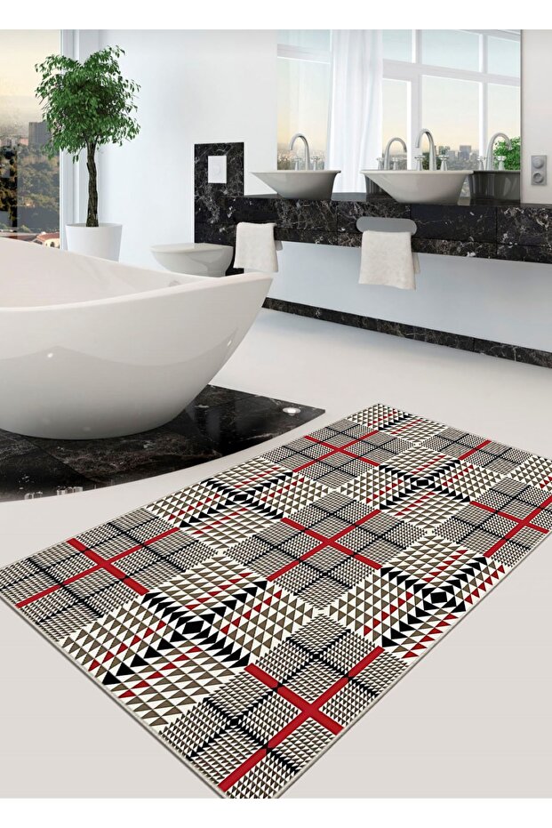 Iberia, Non-Slip, Non-Shedding Base, Bathroom Rug, Bath Mat (80X120Cm)