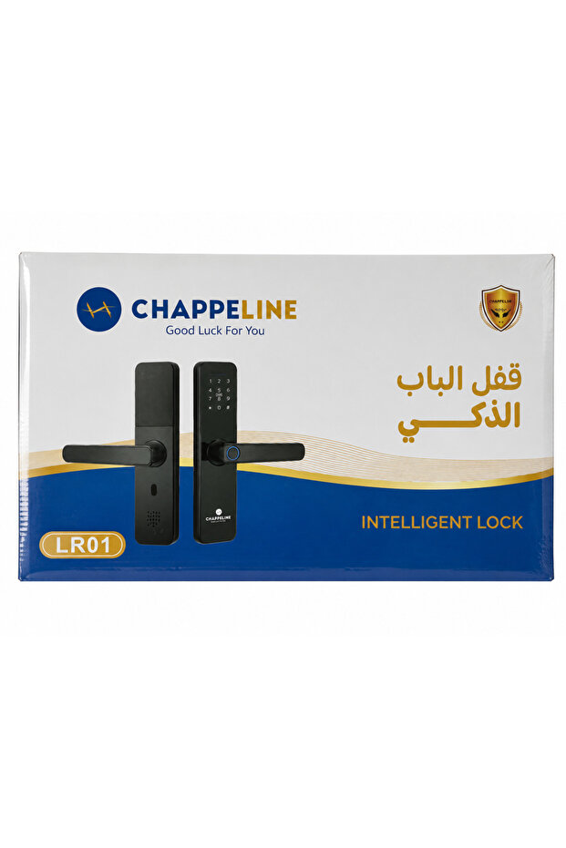 قفل باب ذكي مع بصمة الإصبع ولوحة لمس