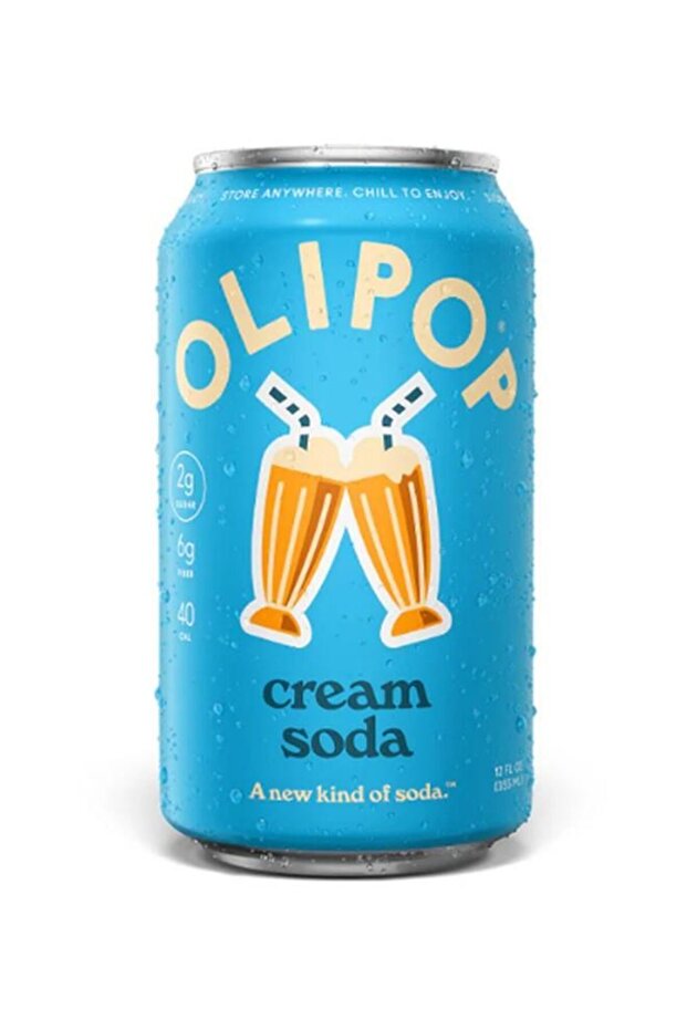 Olipop Cream Soda Sparkling Tonic 355ml