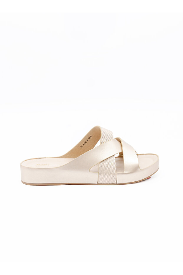 Cross‑Strap Footbed Slide Sandals