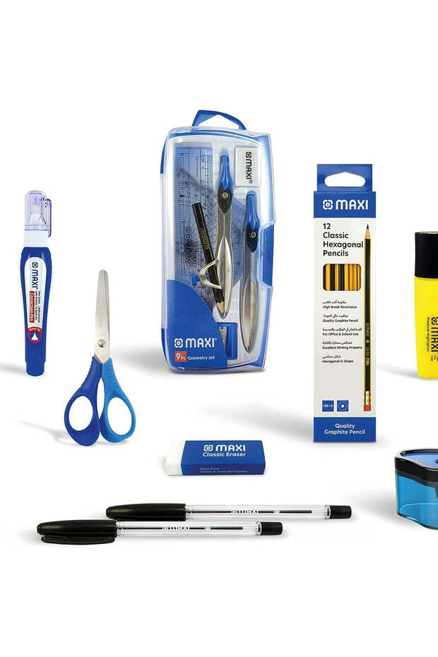 School Kit Complete Stationery Set for Students
