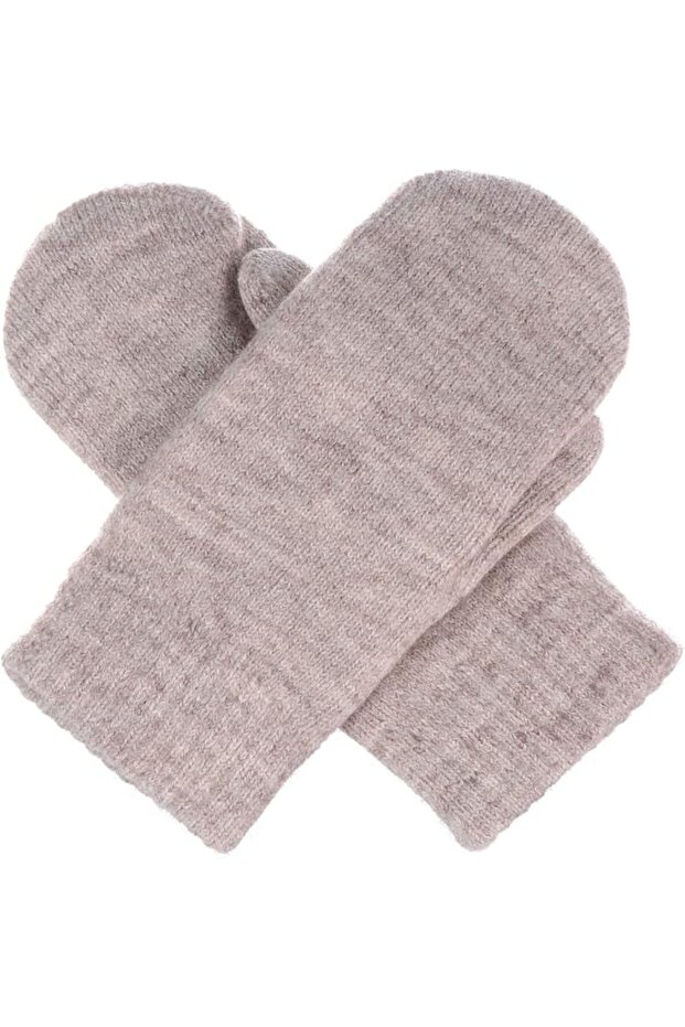 Be Your Own Style BYOS Unisex Winter Toasty Warm Solid Glitter Fleece Lined Knit Mitten Gloves