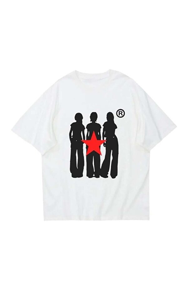 Mingalondon Y2K Star Girls Oversize T-Shirt
