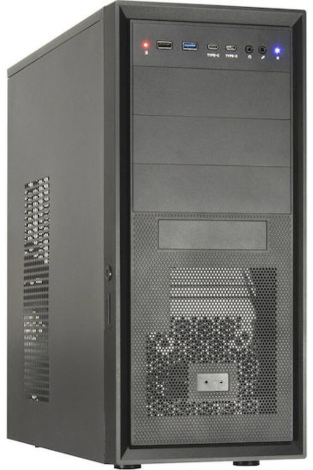 8862 Midi Tower Κουτί Υπολογιστή Μαύρο