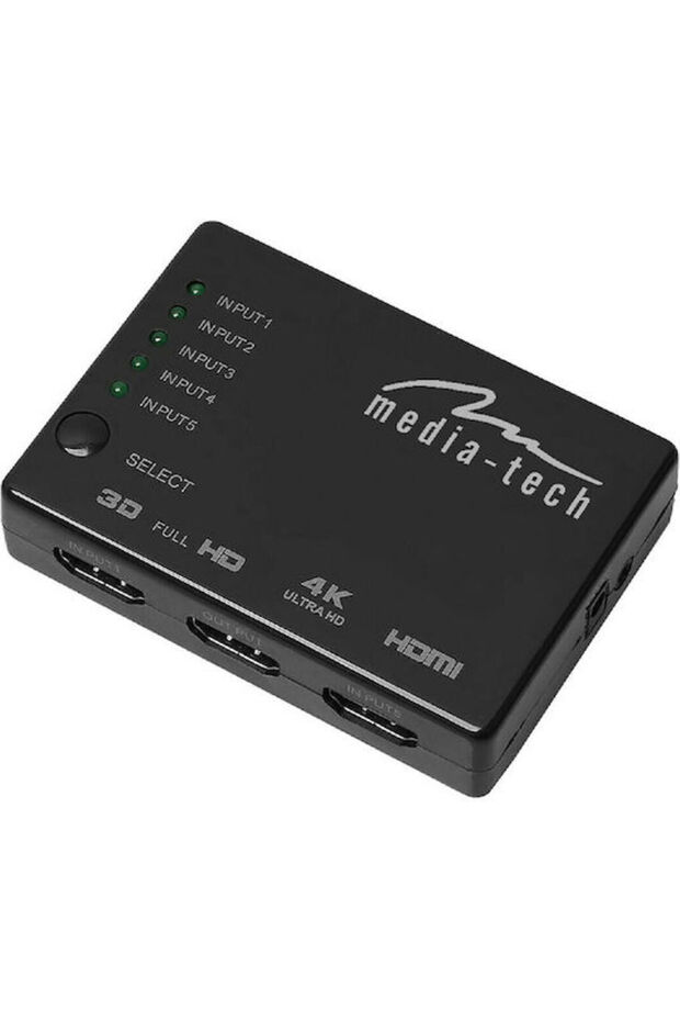 Media-Tech 5x 4K HDMI Switch MT5207