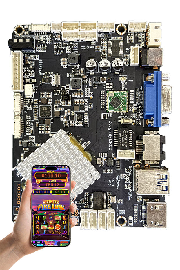 Home Party Entertainment Mainboard, Built‑in Games Work With Mobile