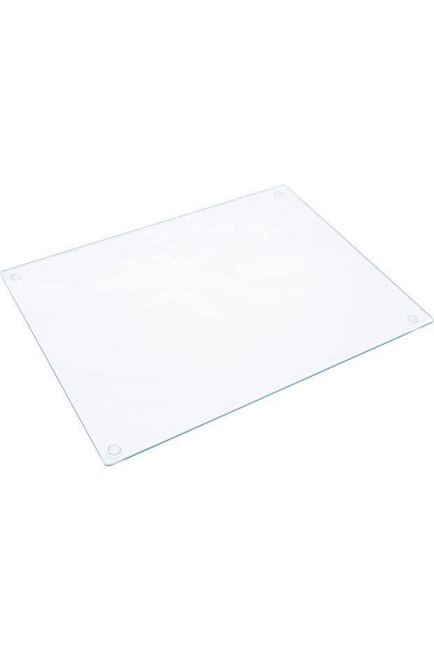 Tempered Glass Cutting Board, For Kitchen, Extremely Durable, Long-Standing, Clear Glass, Scratch Resistant, Heat Resistant, Shatterproof, Extra Large 12X16