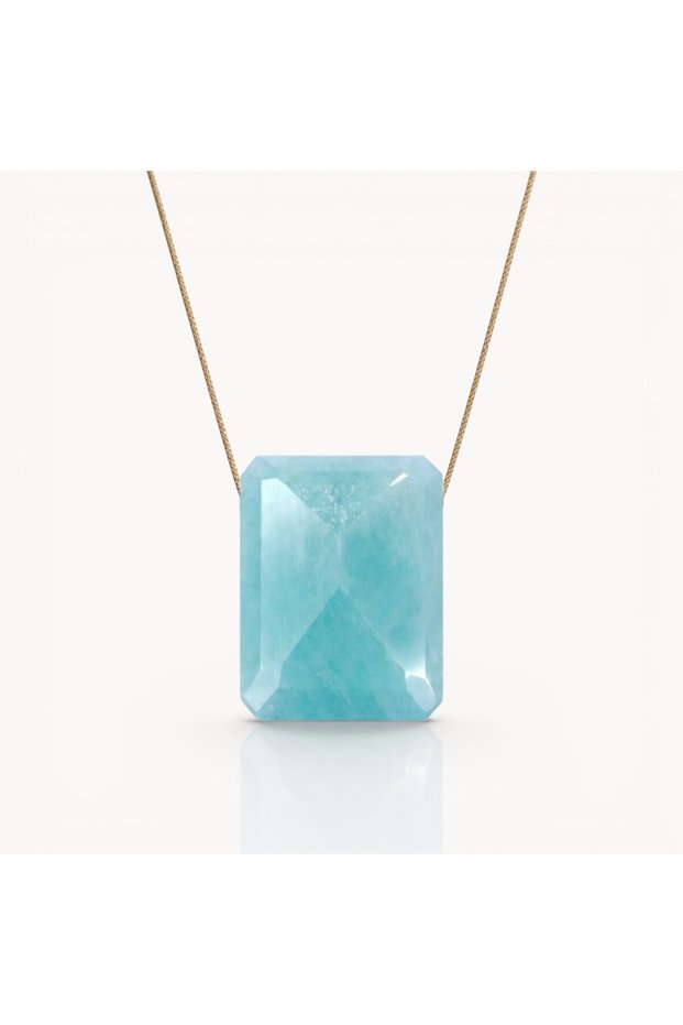 Chakra Collection 100% Natural Amazonite Necklace - Throat Chakra