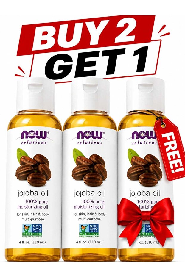 BUY 2 GET 1 (3 Pack) Jojoba Oil 118 ML × 3