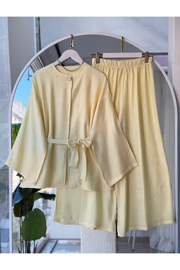 Women's Single Button Trouser Suit -0650