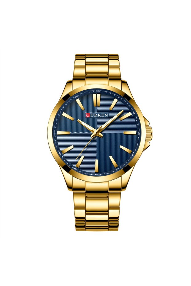 Curren A CURREN 8322 Luxury Men's Quartz Watch Waterproof Oversized Dial Watch, Men's Casual Fashion